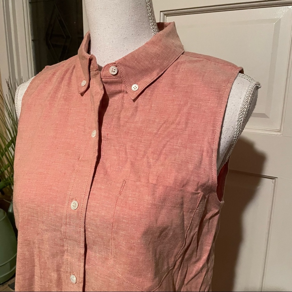 Theory yarine tank in azalea melange sharkskin - Picture 3 of 8